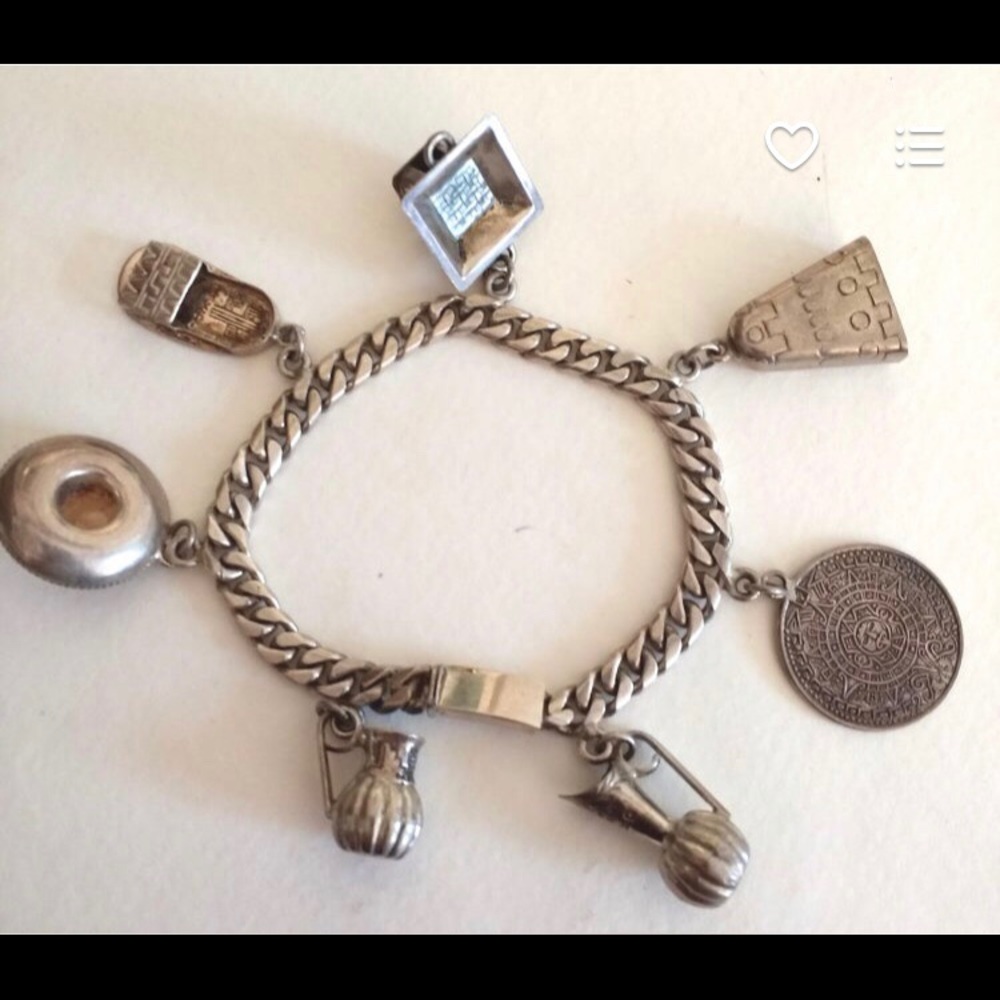 Vintage Castelan Mexican 925 Sterling Silver